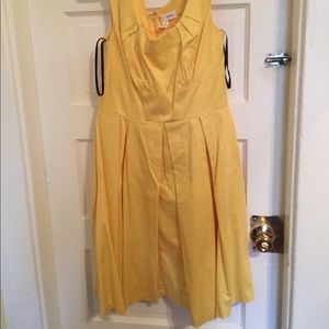 Yellow spring dress